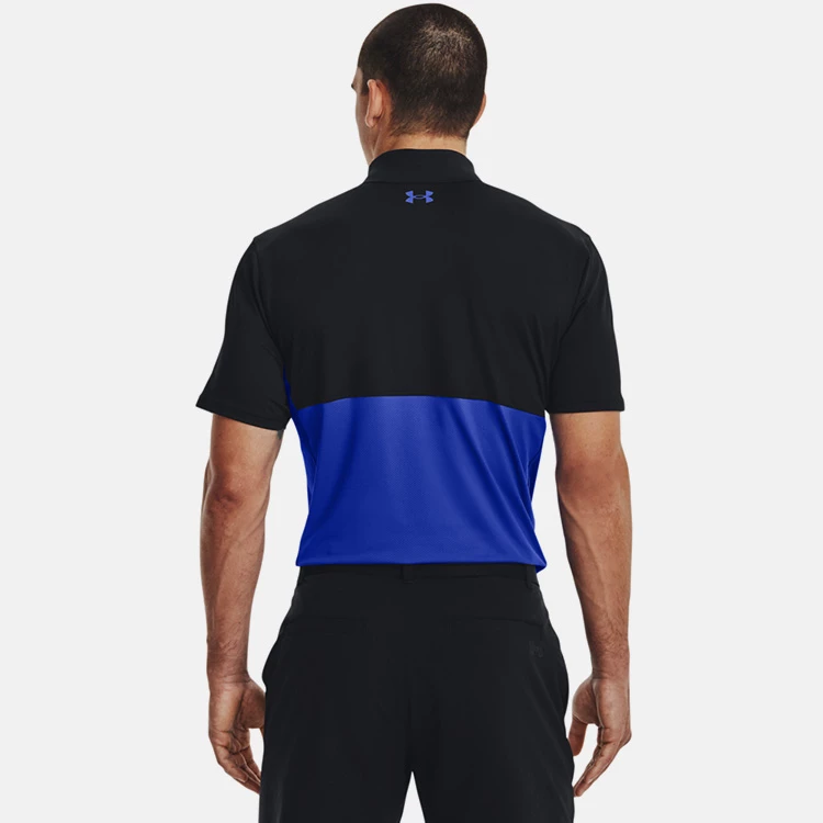 Underarmour Under Armour Performance Blocked Golf Polo Shirt 8 Underarmour Under Armour Performance Blocked Golf Polo Shirt - Image 6