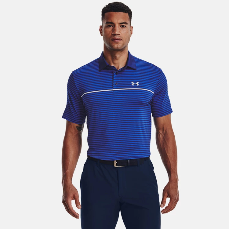 Underarmour Under Armour Playoff 2.0 Hollen Stripe Golf Polo Shirt 6 Underarmour Under Armour Playoff 2.0 Hollen Stripe Golf Polo Shirt - Image 4