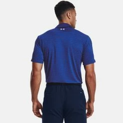 Underarmour Under Armour Playoff 2.0 Hollen Stripe Golf Polo Shirt 13 Underarmour Under Armour Playoff 2.0 Hollen Stripe Golf Polo Shirt -Golf Shirts Sales Under Armour AW22 Playoff 2.0 Hollen Stripe Polo Shirt 1327037 489 SHUND298 Bauhaus Blue Versa Blue Oxford Blue Model 3