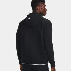 Underarmour Under Armour Storm Daytona Full Zip Golf Hoodie 13 Underarmour Under Armour Storm Daytona Full Zip Golf Hoodie -Golf Shirts Sales Under Armour AW22 Storm Daytona Full Zip Sweater 1373412 001 SWUND183 Black Black Reflective Model 3