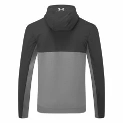 Underarmour Under Armour Storm Daytona Full Zip Hoodie 10 Underarmour Under Armour Storm Daytona Full Zip Hoodie -Golf Shirts Sales Under Armour AW22 Storm Daytona Full Zip Sweater 1373412 012 SWUND184 Pitch Gray Black Reflective Back
