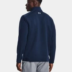 Underarmour Under Armour Storm Daytona 1/2 Zip Golf Sweater 13 Underarmour Under Armour Storm Daytona 1/2 Zip Golf Sweater -Golf Shirts Sales Under Armour AW22 Storm Daytona Half Zip Wind Top 1373409 408 WTUND095 Academy Academy Reflective Model 3