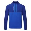 Underarmour Under Armour Storm Daytona 1/2 Zip Golf Sweater 2 Underarmour Under Armour Storm Daytona 1/2 Zip Golf Sweater -Golf Shirts Sales Under Armour AW22 Storm Daytona Half Zip Wind Top 1373409 486 SWUND204 S Versa Blue Bauhaus Blue Reflective Front