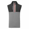 Underarmour Under Armour Storm Daytona 1/2 Zip Golf Vest 2 Underarmour Under Armour Storm Daytona 1/2 Zip Golf Vest -Golf Shirts Sales Under Armour AW22 Storm Daytona Vest Wind Top 1373408 012 WTUND091 Pitch Gray Black Reflective Front