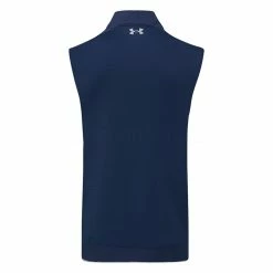 Underarmour Under Armour Storm Daytona 1/2 Zip Golf Vest 10 Underarmour Under Armour Storm Daytona 1/2 Zip Golf Vest -Golf Shirts Sales Under Armour AW22 Storm Daytona Vest Wind Top 1373408 408 WTUND092 Academy Academy Reflective Back