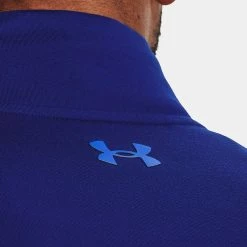 Underarmour Under Armour Storm 1/2 Zip Golf Sweater 12 Underarmour Under Armour Storm 1/2 Zip Golf Sweater -Golf Shirts Sales Under Armour AW22 Storm Midlayer 1 2 Zip Sweater 1370119 456 SWUND179 XL Bauhaus Blue Versa Blue Bauhaus Blue Model 2