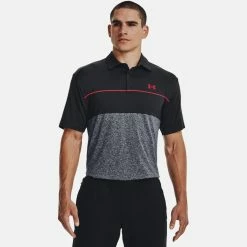 Underarmour Under Armour Playoff 2.0 Low Round Golf Polo Shirt 11 Underarmour Under Armour Playoff 2.0 Low Round Golf Polo Shirt -Golf Shirts Sales Under Armour Playoff 2 0 Low Round Golf Polo Shirt SHUND295 Black Steel Bolt Red Model 1