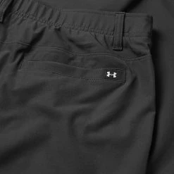 Underarmour Under Armour Drive Slim Taper Golf Pants 7 Underarmour Under Armour Drive Slim Taper Golf Pants -Golf Shirts Sales Under Armour SS22 Drive Slim Taper Golf Pants Black Halo Gray 1364410 001 TRUND064 Detail