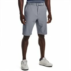 Underarmour Under Armour Drive Taper Golf Shorts 11 Underarmour Under Armour Drive Taper Golf Shorts -Golf Shirts Sales Under Armour SS22 Drive Taper Golf Shorts 1370086 035 TSUND042 Steel Halo Gray Model 1