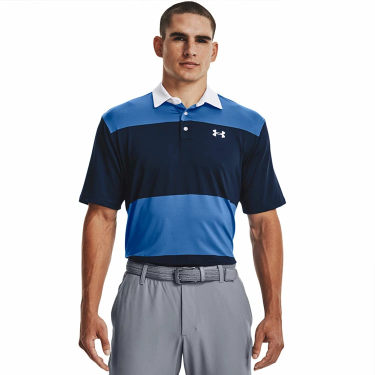 Underarmour Under Armour Playoff 2.0 Club Stripe Golf Polo Shirt 6 Underarmour Under Armour Playoff 2.0 Club Stripe Golf Polo Shirt - Image 4