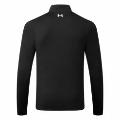 Underarmour Under Armour Storm 1/2 Zip Golf Sweater 10 Underarmour Under Armour Storm 1/2 Zip Golf Sweater -Golf Shirts Sales Under Armour SS22 Storm 1 2 Zip Golf Sweater Black Jet Gray White 1370119 001 Back