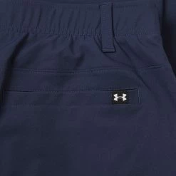 Underarmour Under Armour Drive Slim Taper Golf Pants 7 Underarmour Under Armour Drive Slim Taper Golf Pants -Golf Shirts Sales Under Armour SS23 Drive Slim Taper 1364410 410 TRUND071 Midnight Navy Halo Gray Pant Detail
