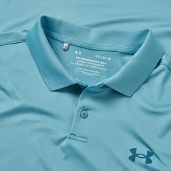Underarmour Under Armour Performance 3.0 Golf Polo Shirt 6 Underarmour Under Armour Performance 3.0 Golf Polo Shirt -Golf Shirts Sales Under Armour SS23 Performance Polo 3.0 Shirt 1377374 400 SHUND309 S Still Water Static Blue Detail