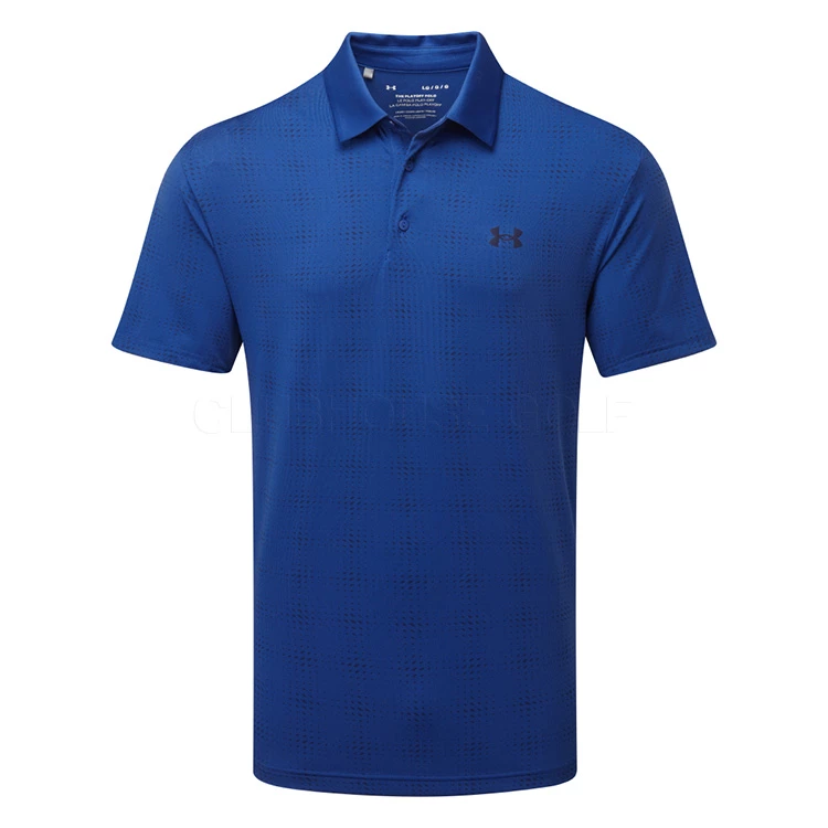 Underarmour Under Armour Playoff 3.0 Deuces Grid Stripe Golf Polo Shirt 3 Underarmour Under Armour Playoff 3.0 Deuces Grid Stripe Golf Polo Shirt