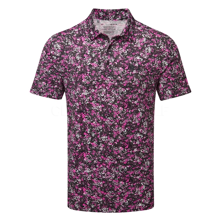 Underarmour Under Armour Playoff 3.0 Floral Speckle Stripe Golf Polo Shirt 3 Underarmour Under Armour Playoff 3.0 Floral Speckle Stripe Golf Polo Shirt