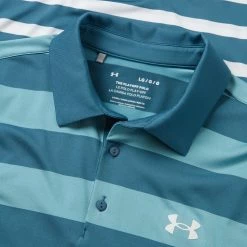 Underarmour Under Armour Playoff 3.0 Rugby YD Golf Polo Shirt 6 Underarmour Under Armour Playoff 3.0 Rugby YD Golf Polo Shirt -Golf Shirts Sales Under Armour SS23 Playoff 3.0 Rugby YD Stripe Polo Shirt 1378676 414 SHUND321 S Static Blue Still Water White Detail
