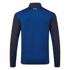 Underarmour Under Armour Storm Daytona 1/2 Zip Golf Sweater 7 Underarmour Under Armour Storm Daytona 1/2 Zip Golf Sweater -Golf Shirts Sales Under Armour SS23 Storm Daytona Half Zip Wind Top 1373409 410 SWUND205 S Midnight Navy Blue Mirage Reflective Back