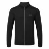 Underarmour Under Armour Storm FZ Full Zip Golf Jacket 1 Underarmour Under Armour Storm FZ Full Zip Golf Jacket -Golf Shirts Sales Under Armour SS23 Storm Midlayer FZ Sweater 1377399 001 SWUND199 S Black Black Pitch Grey Front