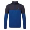 Underarmour Under Armour Storm HZ 1/2 Zip Golf Sweater 1 Underarmour Under Armour Storm HZ 1/2 Zip Golf Sweater -Golf Shirts Sales Under Armour SS23 Storm Midlayer HZ Sweater 1377398 471 SWUND198 S Blue Mirage Midnight Navy Glacier Blue Front