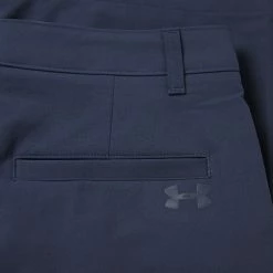 Underarmour Under Armour Tech Golf Shorts 7 Underarmour Under Armour Tech Golf Shorts -Golf Shirts Sales Under Armour SS23 Tech Golf Shorts 1350071 410 TSUND045 Midnight Navy Detail