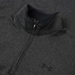 Underarmour Under Armour Storm SF 1/2 Zip Golf Sweater 9 Underarmour Under Armour Storm SF 1/2 Zip Golf Sweater -Golf Shirts Sales Under Armour AW20 Storm SF 1 2 Zip Sweater 1359971 002 Code SWUND130 Black White Black detail