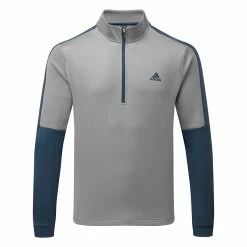 Adidas Colour Block 1/4 Zip Golf Sweater