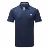 Adidas 2022 Drive Primegreen Golf Polo Shirt 1 Adidas 2022 Drive Primegreen Golf Polo Shirt -Golf Shirts Sales adidas SS22 Drive Primegreen Golf Polo Shirt Collegiate H56781 Navy Front