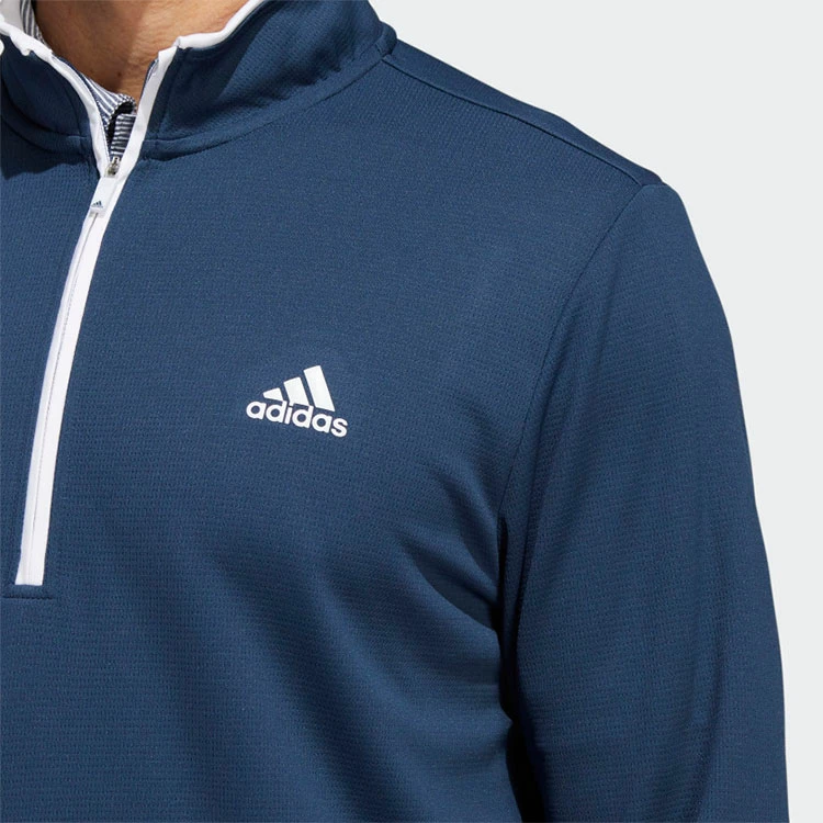 Adidas Primegreen UPF Lightweight 1/4 Zip Golf Sweater 7 Adidas Primegreen UPF Lightweight 1/4 Zip Golf Sweater - Image 5