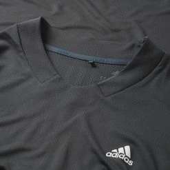 Adidas Statement Primegreen HEAT.RDY Golf Polo Shirt 6 Adidas Statement Primegreen HEAT.RDY Golf Polo Shirt -Golf Shirts Sales adidas SS22 Statement Primegreen HEAT.RDY Golf Polo Shirt Carbon H14752 Detail