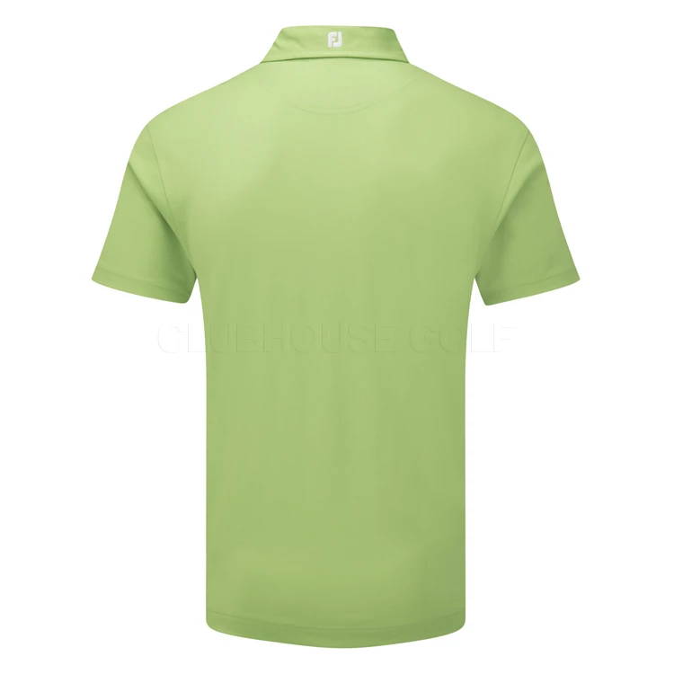 FootJoy Stretch Pique Solid Golf Polo Shirt 5 FootJoy Stretch Pique Solid Golf Polo Shirt - Image 3