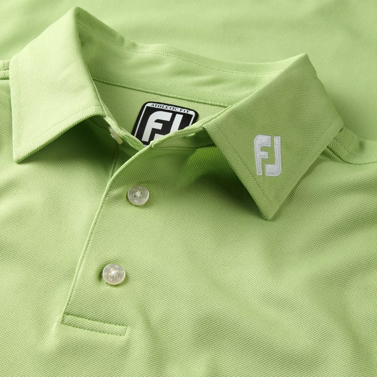 FootJoy Stretch Pique Solid Golf Polo Shirt 4 FootJoy Stretch Pique Solid Golf Polo Shirt - Image 2